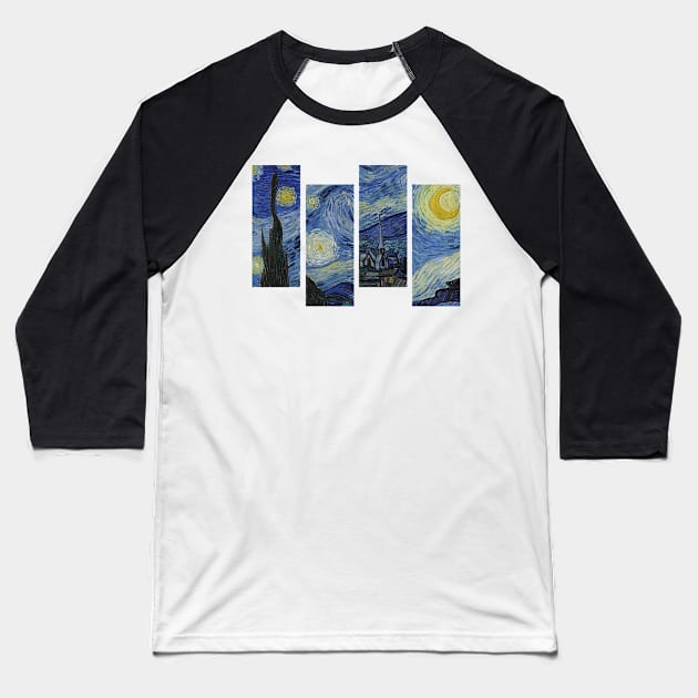 GOGH Baseball T-Shirt by Camelo